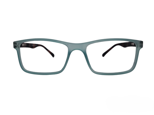 EYRUS 17007 Men's Two-Tone Rectangle Plastic Frame (50-18-140)