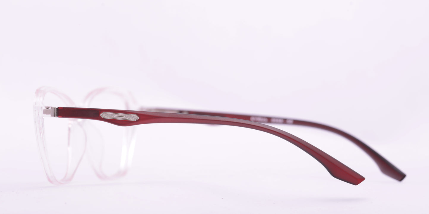 EYRUS 9988 Womens Oversized Square Cat-Eye Full-Rim Frame (50-18-140)