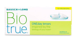Bausch + Lomb Biotrue ONEday Multifocal Contact Lenses for Presbyopia (Daily, 30 Pack)