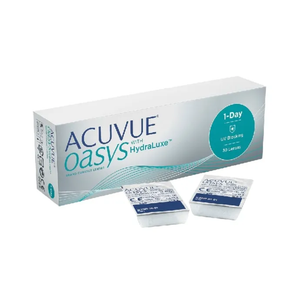 1-DAY ACUVUE OASYS with HydraLuxe Daily Contact Lenses (30 Lenses)