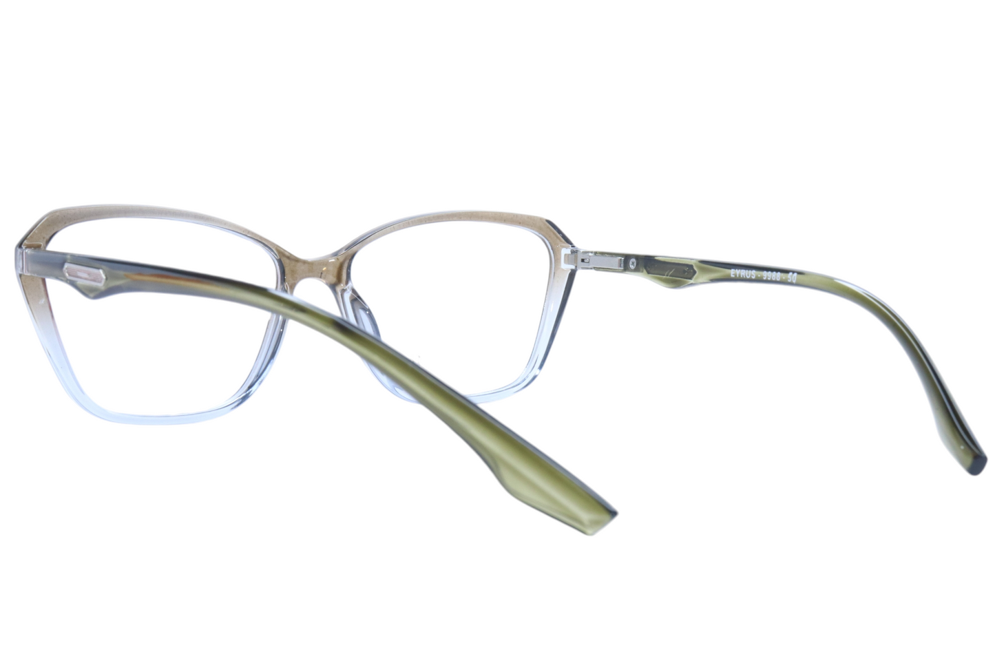 EYRUS 9988 Womens Oversized Square Cat-Eye Full-Rim Frame (50-18-140)