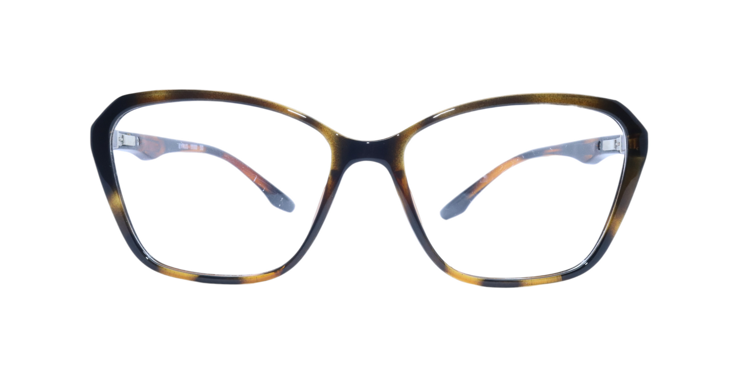 EYRUS 9988 Womens Oversized Square Cat-Eye Full-Rim Frame (50-18-140)