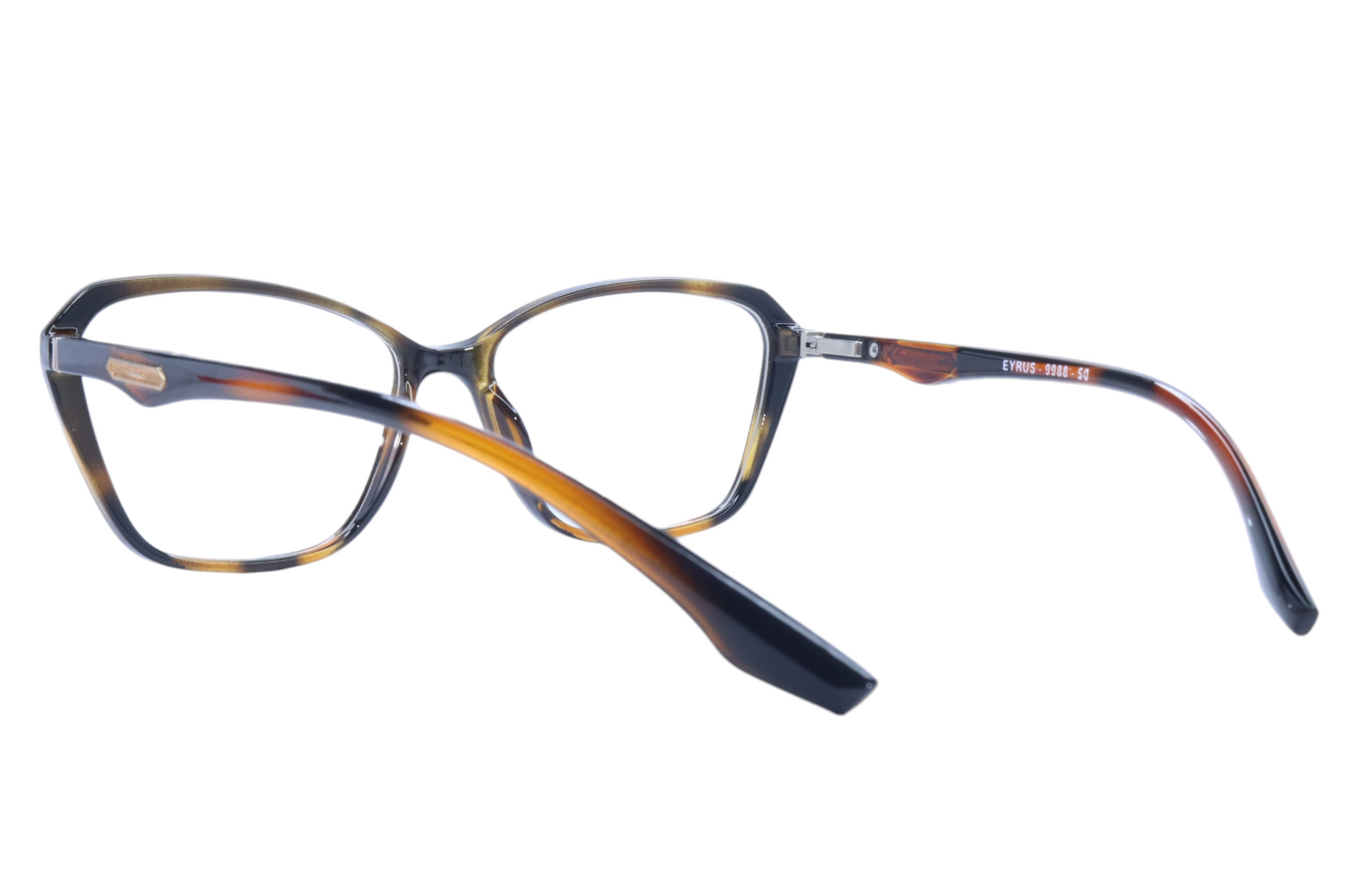 EYRUS 9988 Womens Oversized Square Cat-Eye Full-Rim Frame (50-18-140)
