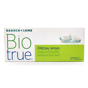 BAUSCH + LOMB Biotrue ONEday Spherical Daily Contact Lenses (30 Pack)
