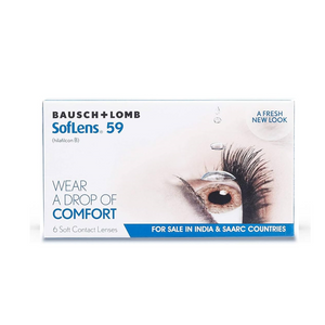 BAUSCH + LOMB SofLens 59 Spherical Contact Lenses (6 Pack)