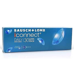 BAUSCH + LOMB iConnect Daily Disposable Contact Lenses (10 or 30 Pack)