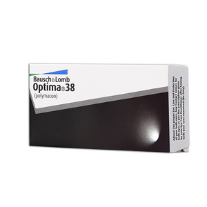 Bausch + Lomb Optima 38 Spherical Contact Lenses (Yearly)