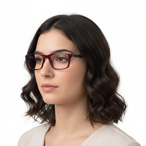 EYRUS 3326 Women's Rectangle Full-Rim Plastic Frame (48-18-140)