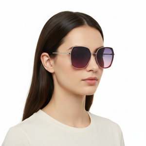 MACV PILAR Elegant Metal Sunglass Frame