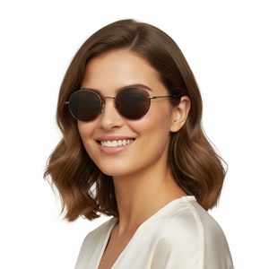 MACV ANTONI Slim Profile Round Sunglasses