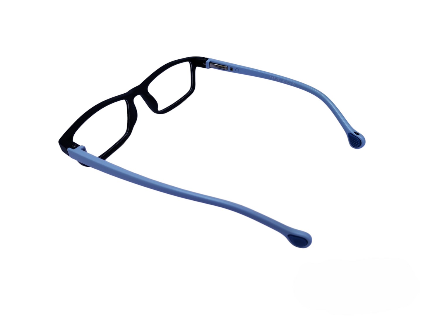 EYERUS KIDS 3340 Two-Tone Rectangle Junior Plastic Frame (46-16-125)