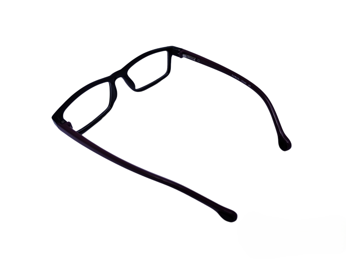 EYERUS KIDS 3340 Two-Tone Rectangle Junior Plastic Frame (46-16-125)