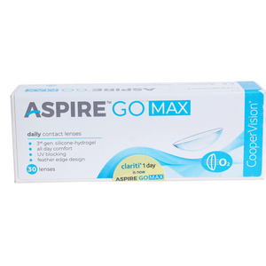 COOPERVISION ASPIRE GO MAX Daily Contact Lenses (30 Pack)