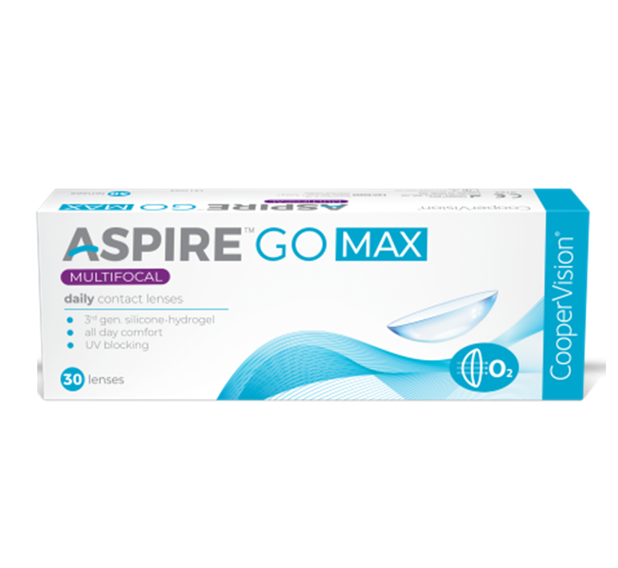 COOPERVISION ASPIRE GO MAX MULTIFOCAL Daily Contact Lenses (30 Pack)