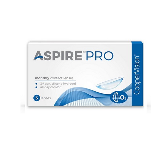 COOPERVISION ASPIRE PRO Monthly Contact Lenses (3 Pack)