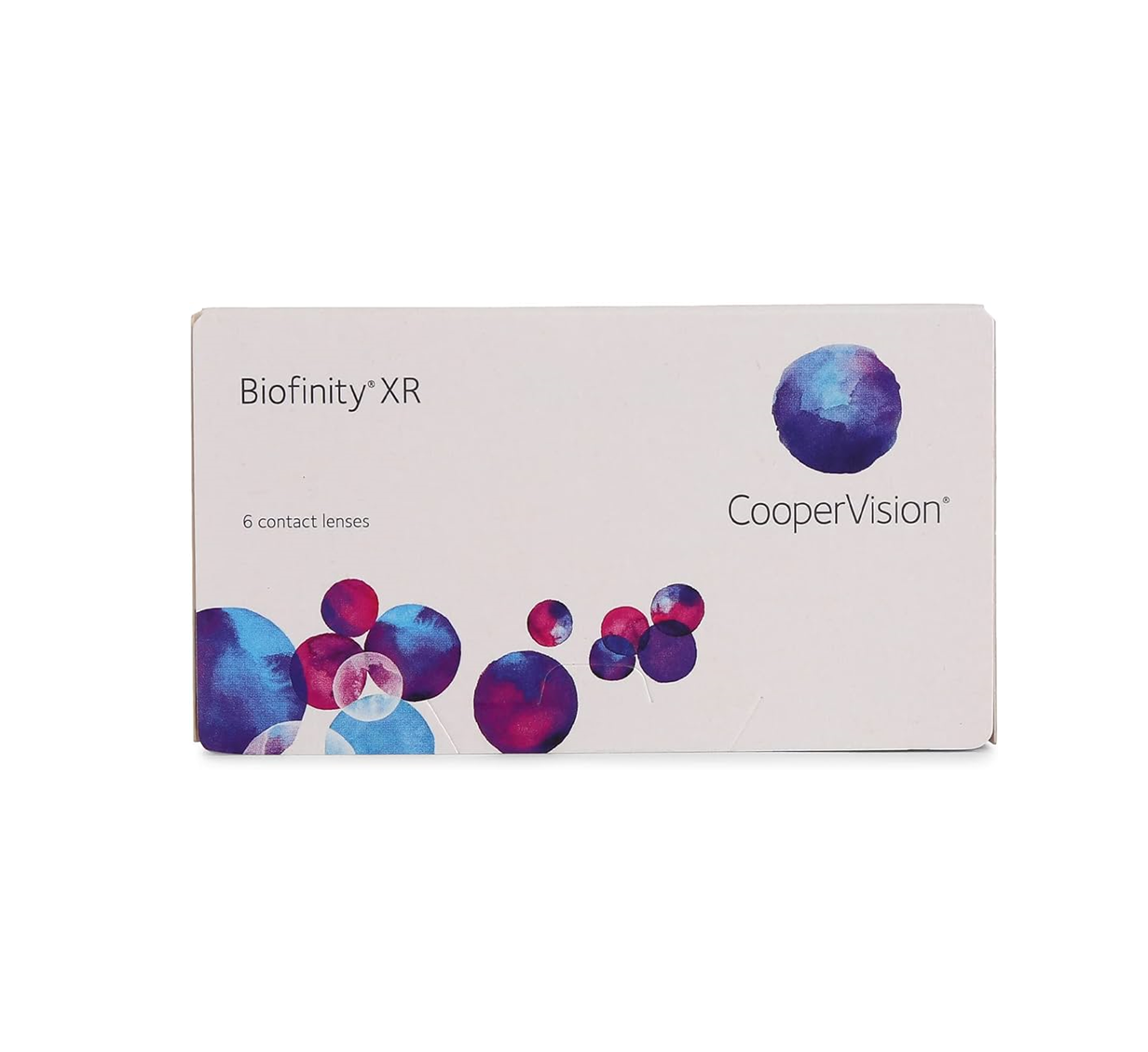 COOPERVISION Biofinity XR Spherical Monthly Contact Lenses (6 Pack)