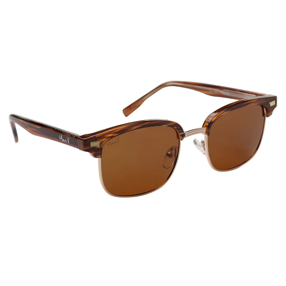 Melvich Classic Browline Style Sunglass Frame
